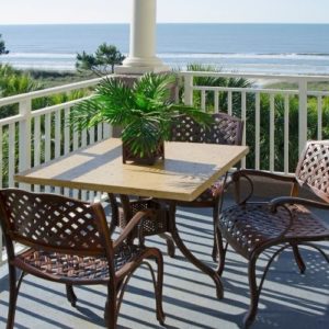 Outdoor Living Space Wilmington Construction Chairs by Beach