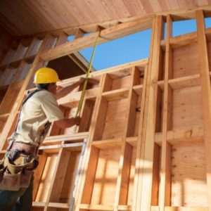 Home Builder in Idaho Measuring Window